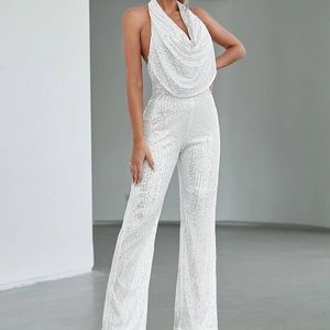 Shein Sequin Jumpsuit